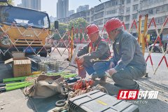 国网株洲天元供电支公司：“电医生”检修